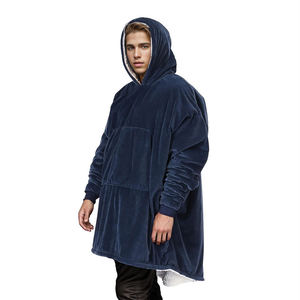 Ujoy Gift Factory Sweat-shirt à capuche couverture portable en tissu doux et chaud, surdimensionné, pour l'hiver, confortable - Product Image 1