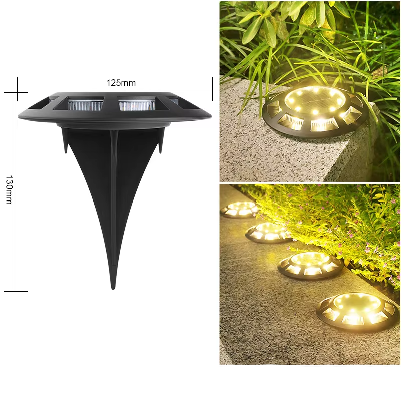 Lumière chaude souterraine solaire