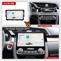 AIJALVA Joying Android Autoradio pour HONDA 2012-2016 CRV Android Lecteur multimédia de voiture 2K 4K AI Voice Carplay