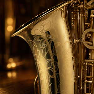 <span class=keywords><strong>Saxophone</strong></span> Baryton Artisanal Économique de Haute Qualité avec Finition en Laiton Laqué Or, Instrument à Vent en Vente Directe d'Usine - Product Image 4