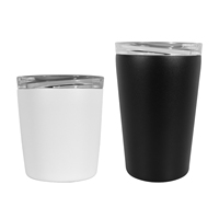 Taza térmica de viaje de 250ML y 350ML, taza de sublimación de acero inoxidable aislante de 12OZ, vaso de café al vacío con tapa