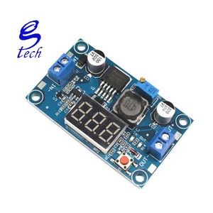 LM2596 5a Công Suất Cao 75W <span class=keywords><strong>DC</strong></span>-<span class=keywords><strong>DC</strong></span> Điều Chỉnh Bước Xuống LM2596 Mô-đun Cung Cấp Điện Áp Ổn Định Với Màn Hình Đồng Hồ Đo Điện Áp - Product Image 3