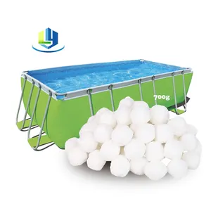 Lvyuan 700g Replace Sand Polyester Fiber Pool Filter Balls For Pool Water Filtration Bio Ball Filter Media