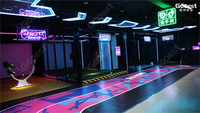 Gooest Digital Interactive 4D Réalité Virtuelle Simulateur de Football/Football Rétroaction en Temps Réel Type Intérieur