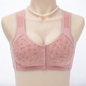 Prix d'usine Bralette florale Push up soutiens-gorge de <span class=keywords><strong>sport</strong></span> grande taille sans armature brassière <span class=keywords><strong>Femme</strong></span> 38 à 50 - Product Image 3