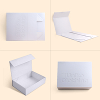 Caja de Papel Magnética Personalizada con Logotipo en Relieve, Forro de Esponja, Cierre Magnético, Cajas Rígidas de Alta Gama, Ecológicas, Hechas con Materiales Reciclados