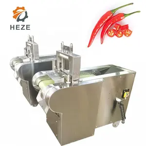 Cortador de legumes automático 500 kg/h, máquina de corte de repolho de batata vegetal com cabeça única para fazer batatas fritas francesas