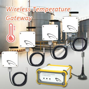 <b>Temperature</b> Gateway IP65 waterproof temp <b>sensor</b> <b>Wireless</b> water <b>temperature</b> <b>sensor</b> Adjustable <b>temperature</b> threshold alarm - Product Image 1