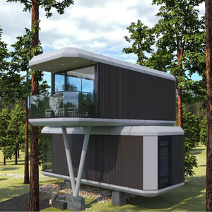 Casa Prefabricada Personalizada em Forma de Maçã, Dupla Camada, Com Quarto Único, Totalmente Mobiliada, Casa Container com Terraço - Product Image 5