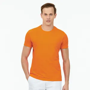 Мужская футболка Jalofun, оптовая продажа в Гуанчжоу, индивидуальные высококачественные футболки унисекс из 100% хлопка пима, повседневные футболки из 100% хлопка