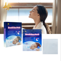 Produit essentiel pour la promotion du sommeil Bandes de ruban respiratoire pour la bouche Herbal Fresh Menthol Hydrogel Children Breath Ease Patch