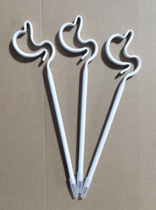 Bolígrafo de plástico con forma de diente para publicidad al por mayor, ideal para actividades de cuidado dental. - Product Image 2