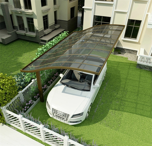 <span class=keywords><strong>Petit</strong></span> abri de <span class=keywords><strong>voiture</strong></span> de petite taille en aluminium, imperméable, pour les espaces limités, stationnement extérieur - Product Image 5