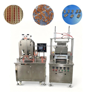 Small Mini Vitamin Manufacture Automatic Production Part Fruit Jelly Bean <b>Gummy</b> Candy <b>Bear</b> Depositor Make Machine - Product Image 1