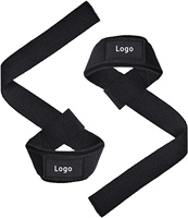 Vente en gros de bracelets de fitness élastiques avec logo personnalisé sangles d'haltères pour le sport et l'entraînement avec bandes auto-agrippantes pour l'haltérophilie