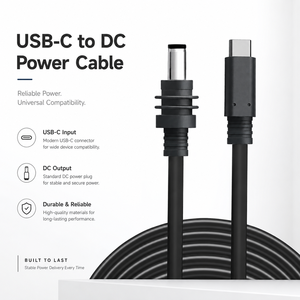 כבל מתאם מותאם אישית 100W 20V מסוג C ל-<span class=keywords><strong>DC</strong></span> זכר, עמיד למים בתקן IP67, חוט 18AWG, כבל אספקת חשמל עבור Starlink Mini - Product Image 2