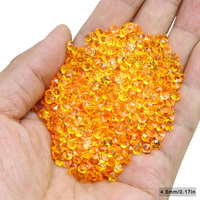 1000 pièces de cristaux décoratifs en acrylique, 4,5 mm, forme circulaire, petits, scintillants, pour embellir les tables, décoration de mariage