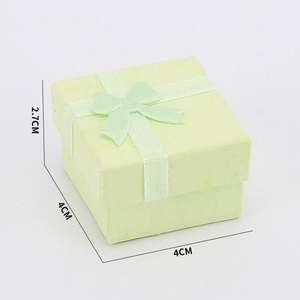 Skyland 4*4 petite boîte à bijoux boîte de couverture pour bagues boucles d'oreilles pour cosmétique et huile essentielle stockage cadeau emballage accessoire - Product Image 5