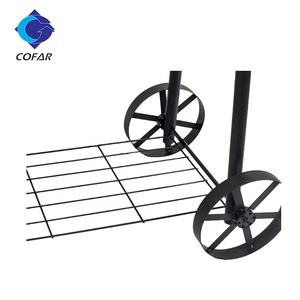 Parrillas de <span class=keywords><strong>barbacoa</strong></span> con carro rodante para patio exterior, ahumador de carbón, <span class=keywords><strong>Barril</strong></span> - Product Image 6