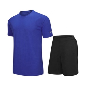 Top vente séchage rapide Polyester Tennis vêtements vêtements d'entraînement hommes ensemble court femmes vêtements de sport ping-pong volley-ball Badminton maillot - Product Image 3