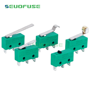 KW4-3Z-3 Kleine Reislimietschakelaar Driepoot Handgreep Roller Knopschakelaar Zilver Contact Microschakelaar - Product Image 2