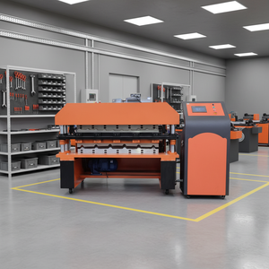 Machine de formage à rouleaux entièrement automatique pour tôles de toiture à design personnalisé, machine de fabrication de tôles ondulées Q Tile - Product Image 1