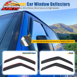 Déflecteurs de vitres latérales encastrés pour Ford E-Series Van 07-14, protection contre la pluie - Product Image 2