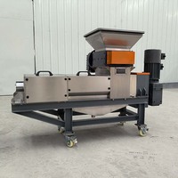 Zaagsel Pulp Afval Voedsel Groente Fruit Dehydrator Enkele/Dubbele Schroef Pers Ontwatering Machine Vaste Stof-Vloeistof Separator