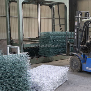 Gegalvaniseerd gaas 10x12cm steenkooi net / Gabion keermuur voor constructie, gebruikt voor waterwerking - Product Image 1