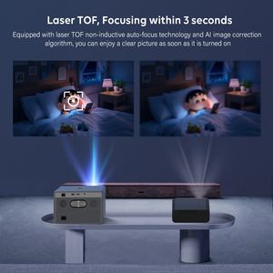 <span class=keywords><strong>Projecteur</strong></span> LED Android <span class=keywords><strong>4K</strong></span> CR53, entièrement étanche, sans poussière, faible bruit, résolution native 1080P, vidéoprojecteur portable - Product Image 6