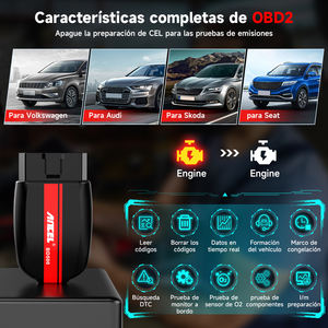 ANCEL BD500 Outils de diagnostic automobile OBD2 Lecteur de code professionnel Service EPB Apprentissage de l'accélérateur <span class=keywords><strong>pour</strong></span> véhicules VAG <span class=keywords><strong>Scanner</strong></span> automobile OBD2 - Product Image 6