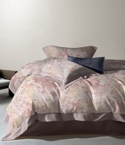 Sang Trọng 100% Tencel Bộ Đồ Giường Bộ Tùy Chỉnh Kích Thước Làm Mát Mùa Hè Chăn In Thiết Kế 300TC <span class=keywords><strong>Satin</strong></span> - Product Image 2