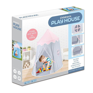 Tente de jeu pour enfants, jouet d'extérieur, <span class=keywords><strong>tipi</strong></span>, yourte intérieure, maisonnette <span class=keywords><strong>rose</strong></span> pour bébés et enfants - Product Image 5