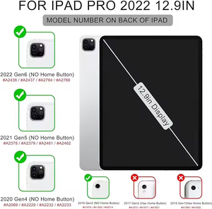 Protector de Pantalla de Vidrio Templado Personalizado OEM de 12.9 Pulgadas para iPad Pro 6.ª/5.ª/4.ª/3.ª Generación 2022/2021/2020/2018 - Product Image 3