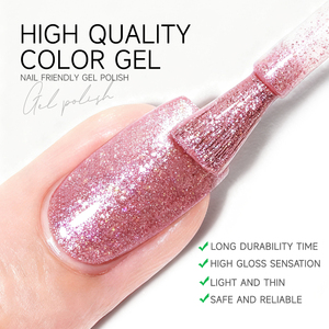 AiBevoow新品闪光28色凝胶指甲油专业指甲供应商指甲画高品质猫眼凝胶抛光剂 - Product Image 4