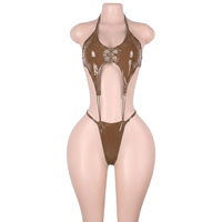 Combinaisons en résille transparentes, tenues de clubbing, vêtements de pole dance, collants de striptease vert néon, équipement de boîte de nuit