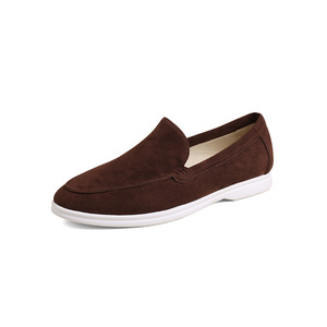 Mens Beckham-style Summer Loafers Casual Flat Slip-on <b>Driving</b> <b>Shoes</b> Canvas Upper Wear-resistant Cross-border Plus-size - Product Image 5