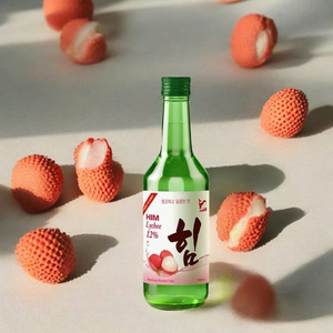 Him Lychee Soju 360ml Refrescante Mezcla única Dulce Fresco Lychee Sabores tradicionales de Soju Alcohol primario Hierbas Licores Producto - Product Image 4