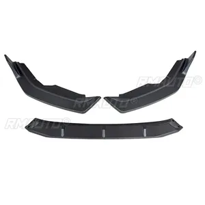 For Nissan Sylphy 2020-2022 Body Kit Front Bumper Lip Carbon Fiber Look Sport Style Front Bumper <b>Splitter</b> Guard Car Accessories - Product Image 6