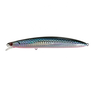 LUTAC 125mm/20g Suspending Water VMC Treble Hook Big Size Hard Fishing Jerk Bait ABS Plastic Minnow Lure with 3D Eyes - Product Image 4