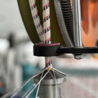 Tuyau de soudage double oxygène-acétylène renforcé en PVC de 1/4 po, tuyau de soudage en caoutchouc oxygène-air, découpe sur mesure disponible
