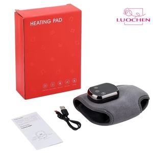 เครื่องนวดข้อเท้าไฟฟ้าแบบพกพา USB ชาร์จได้ ประคบร้อน บรรเทาอาการปวดเมื่อยกล้ามเนื้อ ข้อเท้าแพลง ข้อต่อเคล็ด บรรเทาอาการปวดเมื่อยล้า - Product Image 1