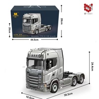 HUINA 1501/1502 Jouets de remorque télécommandés sous licence 1/18 19CH RC Voiture en alliage SCANIA Voiture télécommandée 770S Camion jouet Juguetes Jouets pour enfants