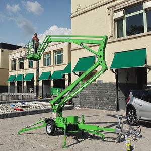 <span class=keywords><strong>Platform</strong></span> kerja udara murah 8m hingga 18m baru dapat ditarik artikulasi untuk angkat Boom dengan material baja daya baterai listrik - Product Image 6