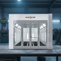 Cabine de peinture professionnelle anti-explosion certifiée ATEX CE, four industriel robuste