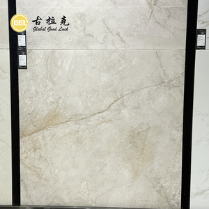 Thanh lịch bằng đá cẩm thạch cái nhìn màu be màu sứ gạch cho trang trí nội thất nhà khách sạn sở thích hội trường tường sàn nền gạch - Product Image 5