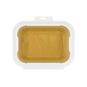 Papel de silicona recubierto para freidora de aire doble Ninja, papel rectangular desechable para hornear, para uso en la cocina - Product Image 3