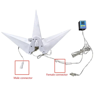 ไฟ LED อัจฉริยะ RGB รูปดาวระเบิด 3 มิติ พับได้ ควบคุมผ่านแอพ รีโมท โมราเวีย ตกแต่งถนนในวันหยุด ไฟกลางคืนคริสต์มาส - Product Image 5