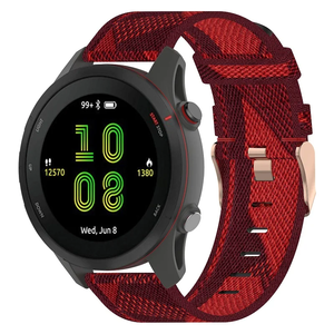 Correa de reloj de lona de nailon de tela deportiva para <span class=keywords><strong>Garmin</strong></span> <span class=keywords><strong>Forerunner</strong></span> 255 <span class=keywords><strong>255s</strong></span> Forerunner255 Band 18mm 20mm 22mm - Product Image 2