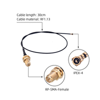 Antena Modul WIFI 2.4G/5G M.2/NGFF Desktop Eksternal Dual Band untuk Router